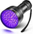 Produktbild: Lepro UV Schwarzlicht Taschenlampe mit 51 LEDs UV Lampe HD51 Haustiere 395 nm