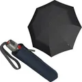 Produktbild: Knirps Regenschirm T.200 Medium Duomatic, black, Taschenschirm, Auf-Zu-Automatik, geschlossen 28cm