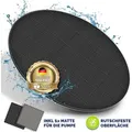 Produktbild: Whirlpool Unterlage Rund 240cm Schwarz Bodenmatte Poolunterlage Matte Für Outdoor Whirlpools Thermo Bodenschutzmatte Pool Untergrund Bodenschutz Bodenplatte Schützt & Isoliert - Tillvex