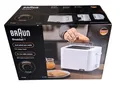 Produktbild: Braun  HT1010WH Toaster Weiß, 900 W