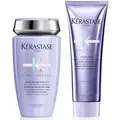 Produktbild: Kérastase Blond Absolu Set - Bain Ultra-Violet 250 ml + Cicaflash 250 ml
