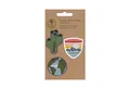 Produktbild: LÄSSIG Schulranzen Lässig Textil-Sticker (3 Stk) - Schul Set Unique, Stick on Worldwide