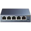 Produktbild: TP-Link TL-SG105 5-Ports Gigabit Netzwerk Switch (bis 2000 MBit/s im Vollduplexmodus, geschirmte RJ-45 Ports, Metallgehäuse, optimiert Datenverkehr, IGMP-Snooping, unmanaged, lüfterlos)