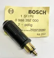 Produktbild: Bosch 0986352000 Stecker 2-polig plug connector le connecteur macho de enchufe