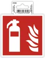 Produktbild: Klebeschild Feuerlöscher 10 cm