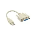 Produktbild: InLine USB Adapter Kabel, USB Stecker A auf 15pol Buchse (33101)