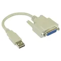 Produktbild: INLINE USB Adapter Kabel, USB Stecker A auf 15pol Buchse