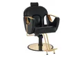 Produktbild: Barberpub Stuhl Barberpub Friseurstuhl mit Hydraulikpumpe 9578BK, Höhenverstellbar,Kippbar,Drehbar