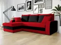 Produktbild: MIRJAN24 Ecksofa Kris, mit Schlaffunktion und zwei Bettkasten, L-Form mit Kissen-Set, L: 238 cm