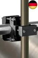 Produktbild: 4smile Sonnenschirmhalter Balkongeländer Aluminium – Sonnenschirmständer-Ersatz