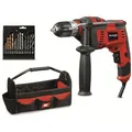 Produktbild: Einhell Schlagbohrmaschine TC-ID 1000 E Kit, 1010 W, mit Tiefenanschlag, Schnellspannbohrfutter