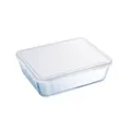 Produktbild: Pyrex Cook & Freeze - Rechteckige Schale mit Deckel, 25 x 19 x 8 cm, 2.6 l