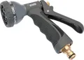 Produktbild: Rehau Multifunktionsbrause Metall 7 Wasserstrahlarten mit Messingstecker Brause