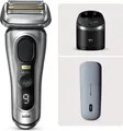 Produktbild: Braun Series 9 Pro+ Elektrorasierer, Reinigungsstation, Rasierer-Ladeetui (PowerCase), Wet & Dry, 9577cc, Silber
