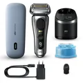 Produktbild: Braun Series 9 Pro+ 9577cc Herrenrasierer + Reinigungsstation PowerCase silber
