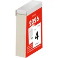 Produktbild: Herlitz 300014228 Herlitz Abreißkalender Gr.4 65x100 mm 2026