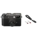 Produktbild: Fujifilm X half (X-HF1) + Peak Design Cuff Handgelenkschlaufe  anthrazit