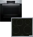 Produktbild: BOSCH Backofen-Set HBD675CS62, mit Teleskopauszug nachrüstbar, Pyrolyse-Selbstreinigung, AirFry-Funktion