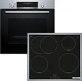 Produktbild: Bosch HBD675CS62 - Backofen & Induktionskochfeld mit 5 Jahre Garantie, HBG578BS3 & PIF645BB5E, Mit Rahmen aufliegend, 60 cm