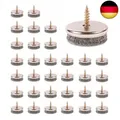 Produktbild: Möbel-Filz-Pads – 28 mm Durchmesser Filz-Pads für Möbelfüße. 5MM dicke Stuhlb