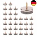 Produktbild: Möbel-Filz-Pads – 28 mm Durchmesser Filz-Pads für Möbelfüße. 5MM dicke Stuhlb