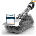 Produktbild: Grillbürste HAZENS Edelstahl Schaber Dicht PP Griff Gas Holzkohle K