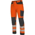 Produktbild: Würth MODYF Arbeitshose Fluo EN 20471 für Profis Warnschutzbundhose Strapazierfähige Hi-Vis Arbeitshose für Herren orange 52