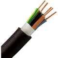 Produktbild: Kopp Energiekabel Erdkabel NYY-J 5G x 1,5 mm² 5-adrig 10 m schwarz Erdleitung