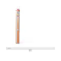 Produktbild: Osram LEDinestra stabförmige LED-Lampe aus gefrostetem Kunststoff, S14d Fassung, dimmbar, warmweißes Licht mit 2700 K, 50 cm lang, 4.7 W, 470 lm, ausgezeichnete Farbwiedergabe mit CRI 90, EEK F.