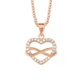 Produktbild: s.Oliver Jewel Damen Kette Collier Silber Rosé Herz/Infinity 2020988