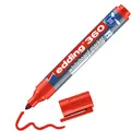 Produktbild: edding 360 Whiteboardmarker - rot - 1 Whiteboard Stift - Rundspitze 1,5-3 mm - Boardmarker abwischbar - für Whiteboard, Flipchart, Magnettafel, Pinnwand, Memoboard - Sketchnotes - nachfüllbar