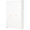 Produktbild: Roba Kleiderschrank, Weiß, Holzwerkstoff, Rechteckig, 119x190x52 cm, Kinder- & Jugendzimmer, Kindermöbel, Kinderkleiderschränke