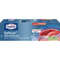 Produktbild: Melitta Europa GmbH & Co. KG Toppits ® Doppelverschluss Gefrierbeutel mit Safeloc-Verschluss, Wiederverschließbar, schützt vor Gefrierbrand, Fassungsvermögen: 3 Liter, XL Packung = 28 Beutel 4008871211064