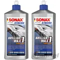 Produktbild: 2x 500ml SONAX XTREME BRILLIANT WAX 1 HYBRID NPT HARTWACHS POLITUR LACKPFLEGE
