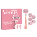 Produktbild: Gillette Venus Comfortglide Spa Breeze Systemklingen 6er + Handstück Damenrasierer