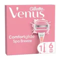Produktbild: Gillette Venus Comfortglide Spa Breeze Damen Rasierer + 6 Rasierklingen in OVP