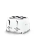 Produktbild: SMEG TSF03WHEU - 4-Schlitz-Toaster mit 5 Jahre Garantie, Designlinie 50's Style, Weiss, BxTxH: ca. 30x33x20 cm