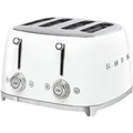 Produktbild: Smeg Toaster TSF03WHEU 50er Retro Style, 4 Scheiben, 2000 Watt, Edelstahl, weiß