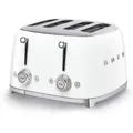 Produktbild: Smeg 4-Scheiben-Toaster 50's Retro Style Weiß 2000 Watt 6 Röstgradstufen