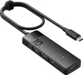 Produktbild: Inateck USB C Hub, USB 3.2 Gen 2 USB C Hub mit 4 USB A Anschlüssen, 10Gbps, 50cm Kabel, Kompatibel mit Windows 7/8/10/11, Linux, Mac OS