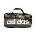Produktbild: adidas Unisex Essentials Duffel Bag, Olive Strata/Black/White, S