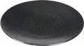 Produktbild: Lambert Kaori Platte Rochen-Optik schwarz / metallic, D 34,5 cm, Stoneware 20505