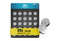 Produktbild: ABSINA CR2450 Knopfzelle 25er Pack - CR 2450 3V Knopfzellen auslaufsicher Knopfzelle, (3V V, 1 St)