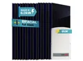 Produktbild: SUNNIVA® 8.0 kW Solaranlage, 16x 500 W Solarmodule Fullblack Bifacial, Wechselrichter SolarEdge SE8K (3-phasig)
