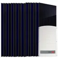 Produktbild: SUNNIVA® 8.0 kW Solaranlage, 16x 500 W Solarmodule Fullblack Bifacial, Wechselrichter SE8K (3-phasig)