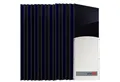 Produktbild: SUNNIVA Solaranlage 8.0 kW, Monokristallin, (16x 500 W Solarmodule Fullblack Bifacial, Wechselrichter SolarEdge SE8K (3-phasig)