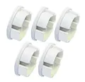 Produktbild: DICHTEL Steckdosenblende 5 weiße Steckdosen Abdichtungen 3D-Silikondichtung DICHTEL DI-8019.S5, (Spar-Set, 5 tlg., Set enthält 5 weiße Steckdosenabdeckungen inkl. Dichtung), Schützt vor Zugluft aus der Steckdose