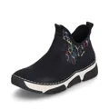 Produktbild: Rieker Damen Slip-On Sneaker 45957, Frauen Halbschuhe,Freizeit,sportlich,straßenschuhe,Strassenschuhe,Sportschuhe,schwarz (00),36 EU / 3.5 UK