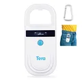 Produktbild: Tera Pet Microchip Reader Scanner mit D-Buckle, RFID Tragbarer Tierchip ID Scanner mit OLED Display Wiederaufladbarer Pet Tag Scanner für Hund Katze Schwein für ISO 11784/11785, FDX-B, EMID