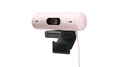Produktbild: Logitech Brio 500 Full-HD Webam - 1080p, 30fps, FoV 90°, USB-C, Autofokus - Rose 1000025097